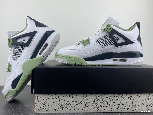 Reps TBkick AQ9129-103 WMNS Seafoam Jordan Air 4 0701